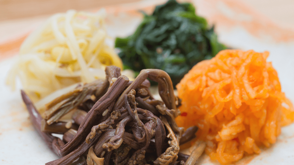 低カロリー韓国料理ナムル